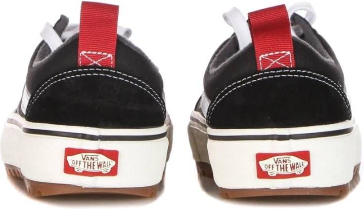 Vans Zwart Wit Lage Sneaker met Primaloft Padding Black Dames
