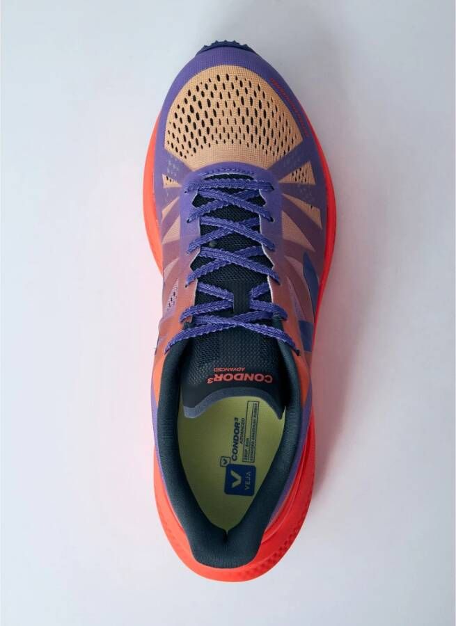 Veja Ademende Sneakers van Engineered-Mesh met Logo Details
