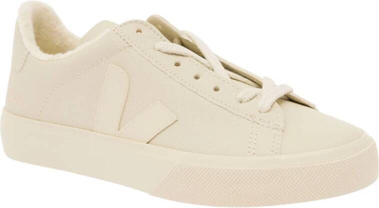 Veja Beige Lage Top Sneakers Beige Dames