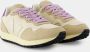 Veja Beige Nylon Sneakers Ronde Neus Beige Dames - Thumbnail 3