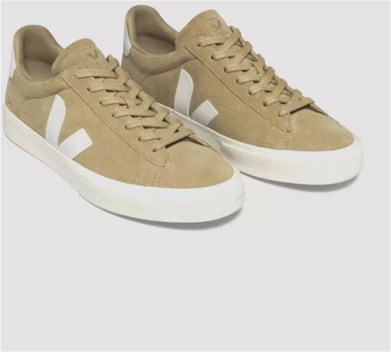 Veja Beige suede sneakers Campo Beige Heren