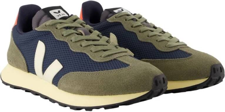 Veja Blauwe Mesh Sneakers Rio Branco II