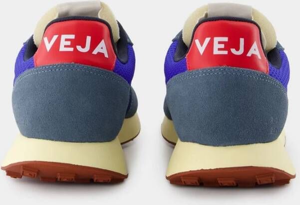 Veja Blauwe Nylon Sneakers Ronde Neus Blue Heren