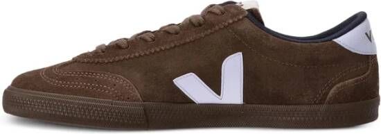 Veja Bruine Suède Veterschoen Sneaker