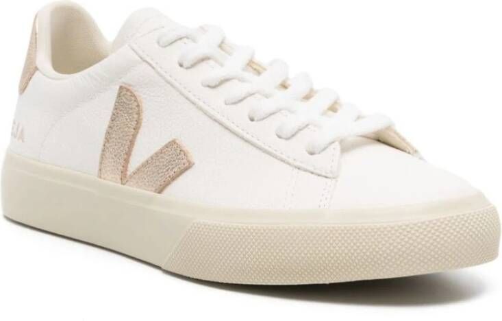 Veja Campo Leren Sneakers White Dames