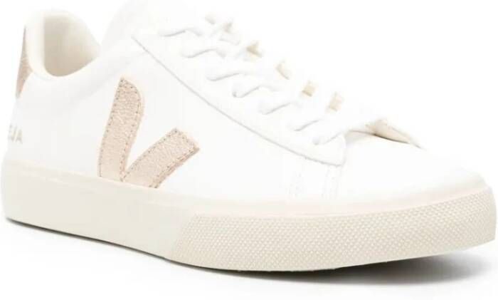 Veja Campo Leren Sneakers White Dames