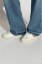 Veja Leren Logo Sneakers Vetersluiting Ronde Neus White - Thumbnail 11