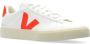 Veja Leren Logo Sneakers Vetersluiting Ronde Neus White - Thumbnail 13