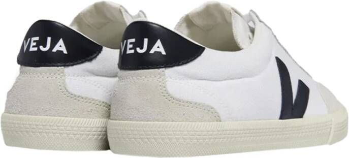 Veja Canvas Sneakers Volley Style White Dames