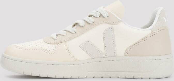 Veja Beige Sneakers Korrelige Textuur Geperforeerd Beige Dames - Foto 4