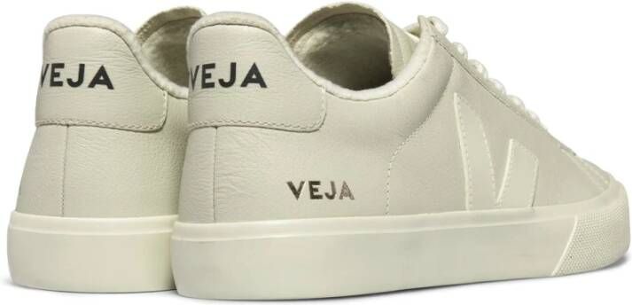 Veja Chromevrij Leren Sneakers Beige Dames