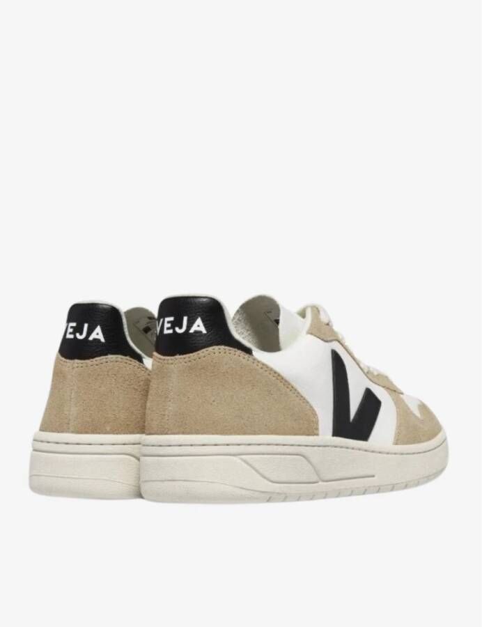 Veja Chroomvrij Leer Suède Sportieve Sneakers Multicolor Heren