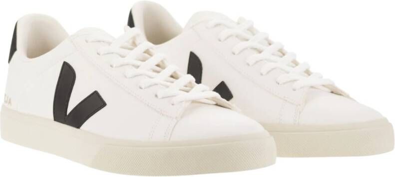 Veja Chroomvrije leren sneakers White Heren