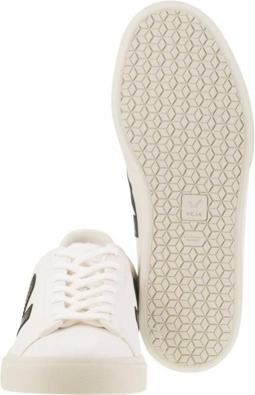 Veja Chroomvrije leren sneakers White Heren