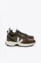 Veja Chunky Suede Sneakers Green Dames - Thumbnail 2