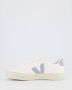 Veja Recife Sneakers Wit Staalblauw Kalfsleer VLogo Handtekening Detail White Dames - Thumbnail 9