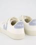 Veja Recife Sneakers Wit Staalblauw Kalfsleer VLogo Handtekening Detail White Dames - Thumbnail 11