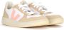 Veja Dames V-10 Sneaker in Wit en Beige White Dames - Thumbnail 2