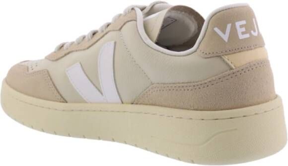 Veja Dames V90 Sneaker Leer Beige Dames