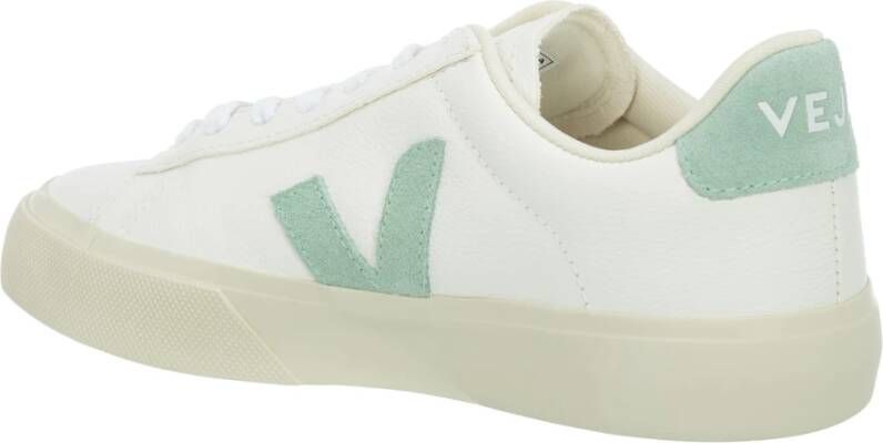 Veja Eenvoudige Vetersluiting Sneakers Wit Dames