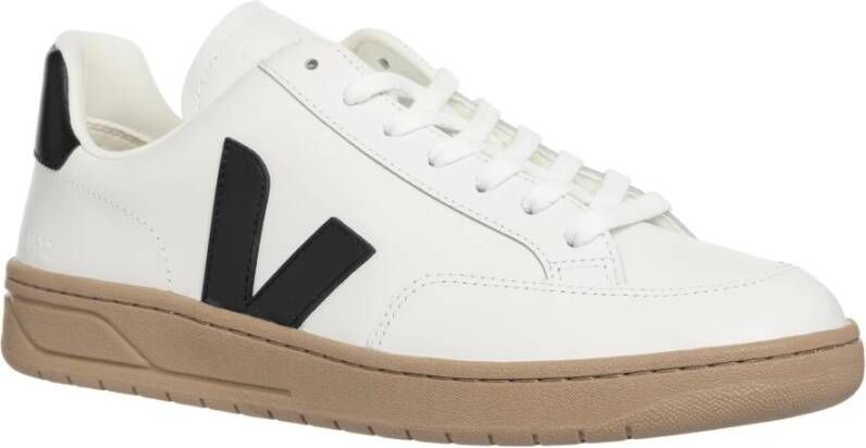 Veja Effen V-12 Veterschoenen White Heren