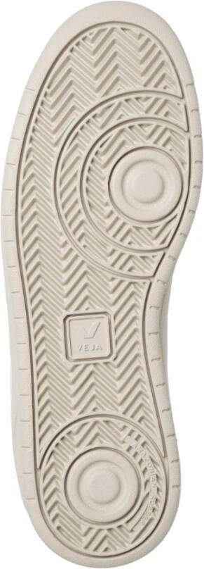 Veja Effen Vetersluiting Sneakers Wit Heren