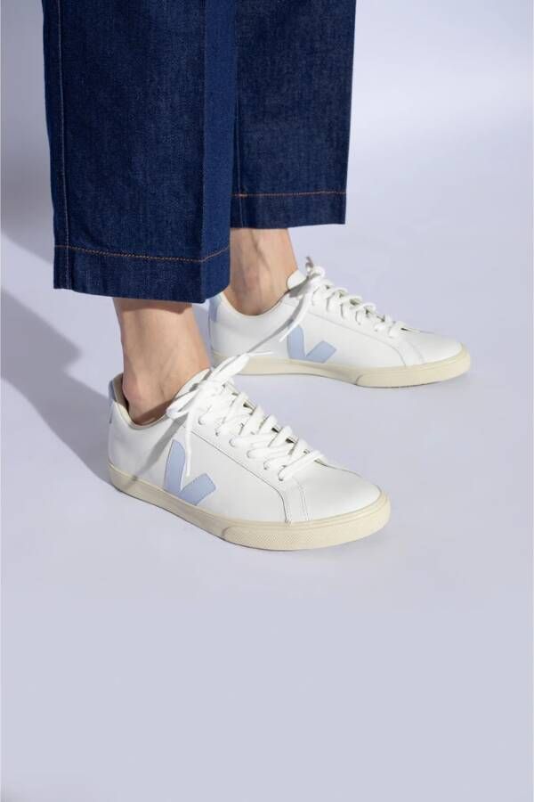 Veja Esplar Logo Leather sneakers White Dames