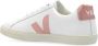 Veja Eenvoudige Vetersluiting Sneakers White Dames - Thumbnail 9