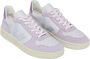 Veja Paarse Sneakers met Leren Inzetstukken Purple Dames - Thumbnail 4