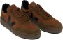 Veja Ethical Suède Sneakers Walnoot Zwart Brown Heren - Thumbnail 2