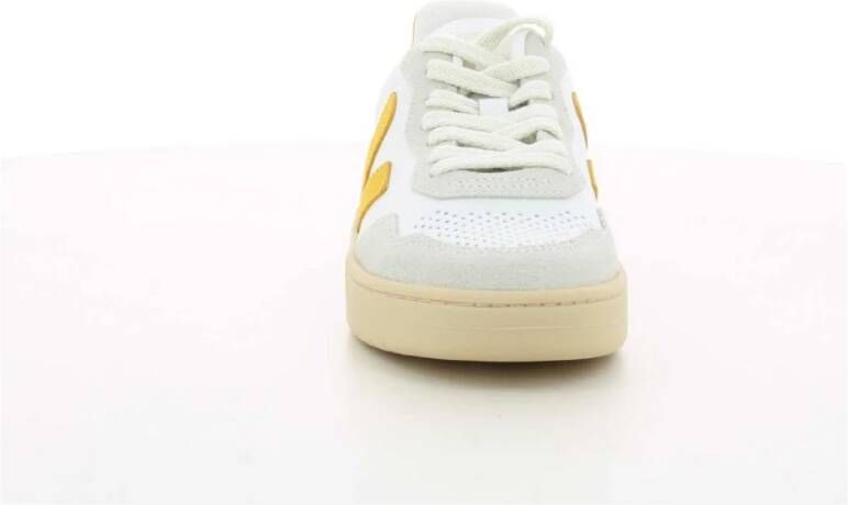 Veja Gele Damesschoenen V-90 White Dames