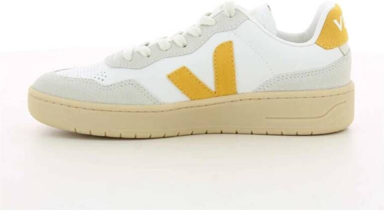 Veja Gele Damesschoenen V-90 White Dames
