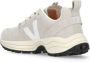 Veja Grijze Leren Sneakers Ronde Neus Vetersluiting Gray Dames - Thumbnail 7