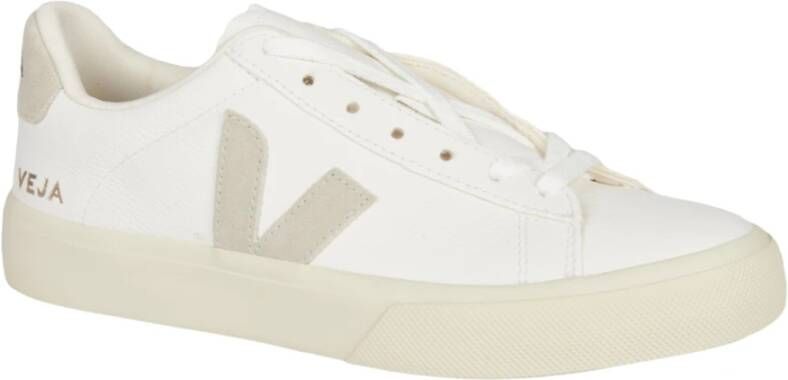 Veja Grijze Logo Veld Sneakers White Dames