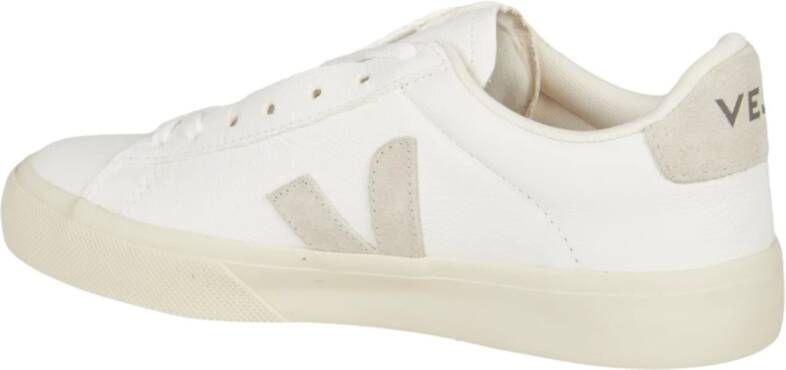 Veja Grijze Logo Veld Sneakers White Dames