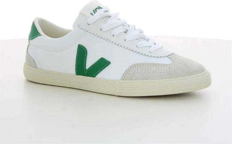 Veja Groene Volley Damesschoenen White Dames
