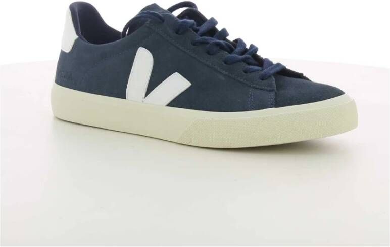 Veja Herenschoenen Wit Campo U Z23 Blauw Heren