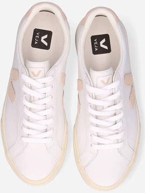 Veja Herensneakers Esplar Logo Leather Eo022335 47 White Heren