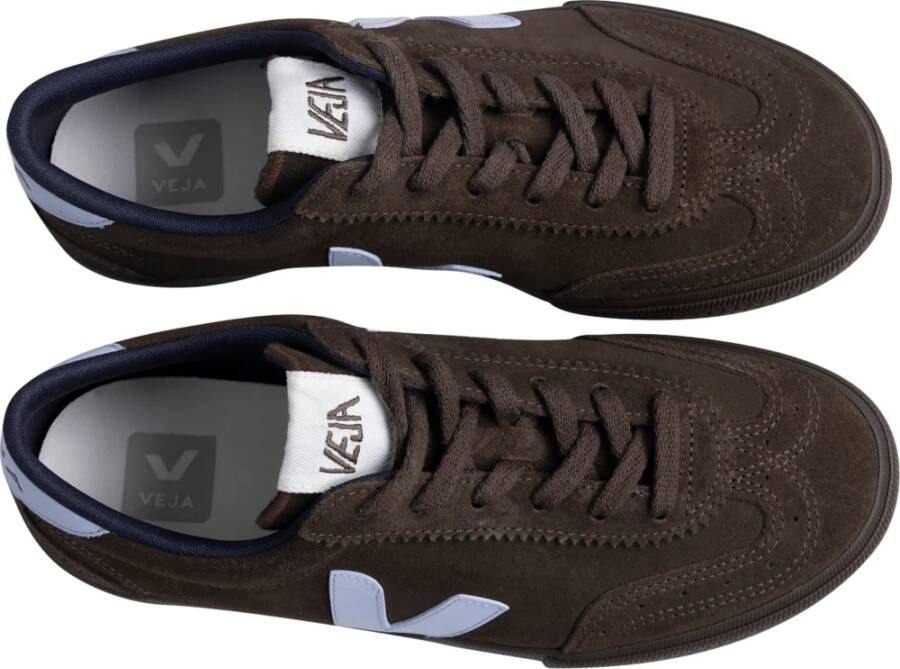Veja Iconische Volley Suede Sneakers in Wit