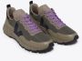 Veja Kaki en Zwarte Sneakers met Mauve Veters Green Heren - Thumbnail 3