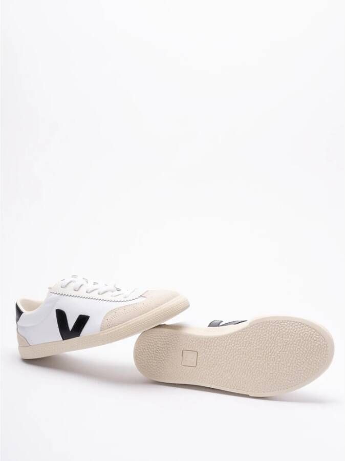 Veja Klassieke Sneakers in Wit en Zwart Multicolor Dames
