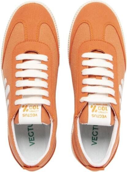 Veja Koraalvrouw Sneakers Trendy Stijl Orange Dames