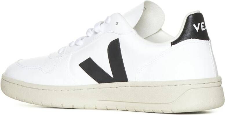 Veja Lage V-10 Sneakers White Heren