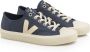 Veja Sneakers van canvas zwart met wit detail Black - Thumbnail 6