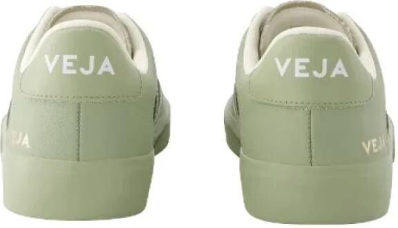 Veja Leather sneakers Green Dames