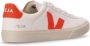 Veja Leren Logo Sneakers Vetersluiting Ronde Neus White - Thumbnail 28
