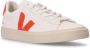 Veja Leren Logo Sneakers Vetersluiting Ronde Neus White - Thumbnail 29
