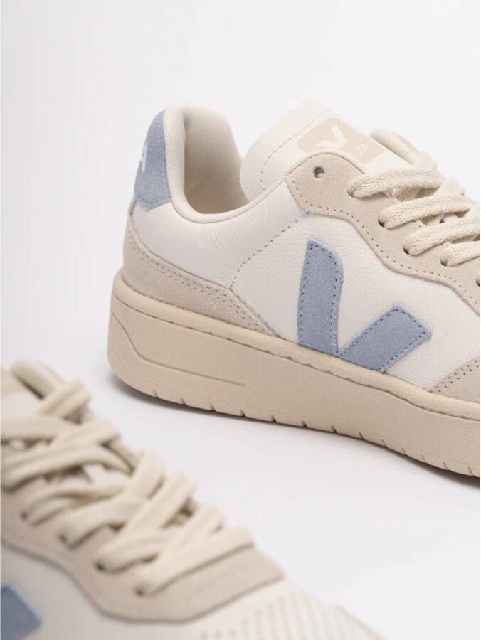 Veja Leren Sneakers Extra White Steel Wit Dames