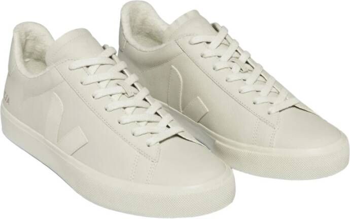 Veja Leren Sneakers Gray Dames