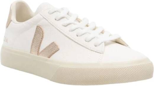 Veja Campo Chromefree Leather Sneakers White Dames
